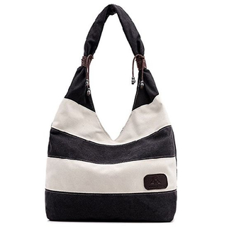 Fashion Canvas Lady Handbags Women PU Leather Bags Lady Handbag 2018 Custom Women Handbag Nice Design Bag (WDL0502)