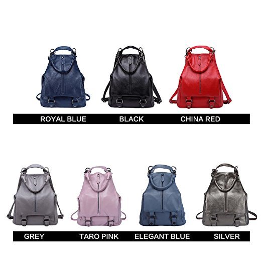 Nice Design PU Leather Lady Student School Hot Sell Backpack High Quality Hot Sell Backpack (WDL0553)