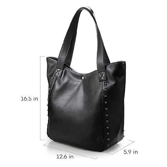 New Fashion Handbag 2018 PU Leather Handbag with Rivet Dectration Handbag Women Handbag (WDL0506)