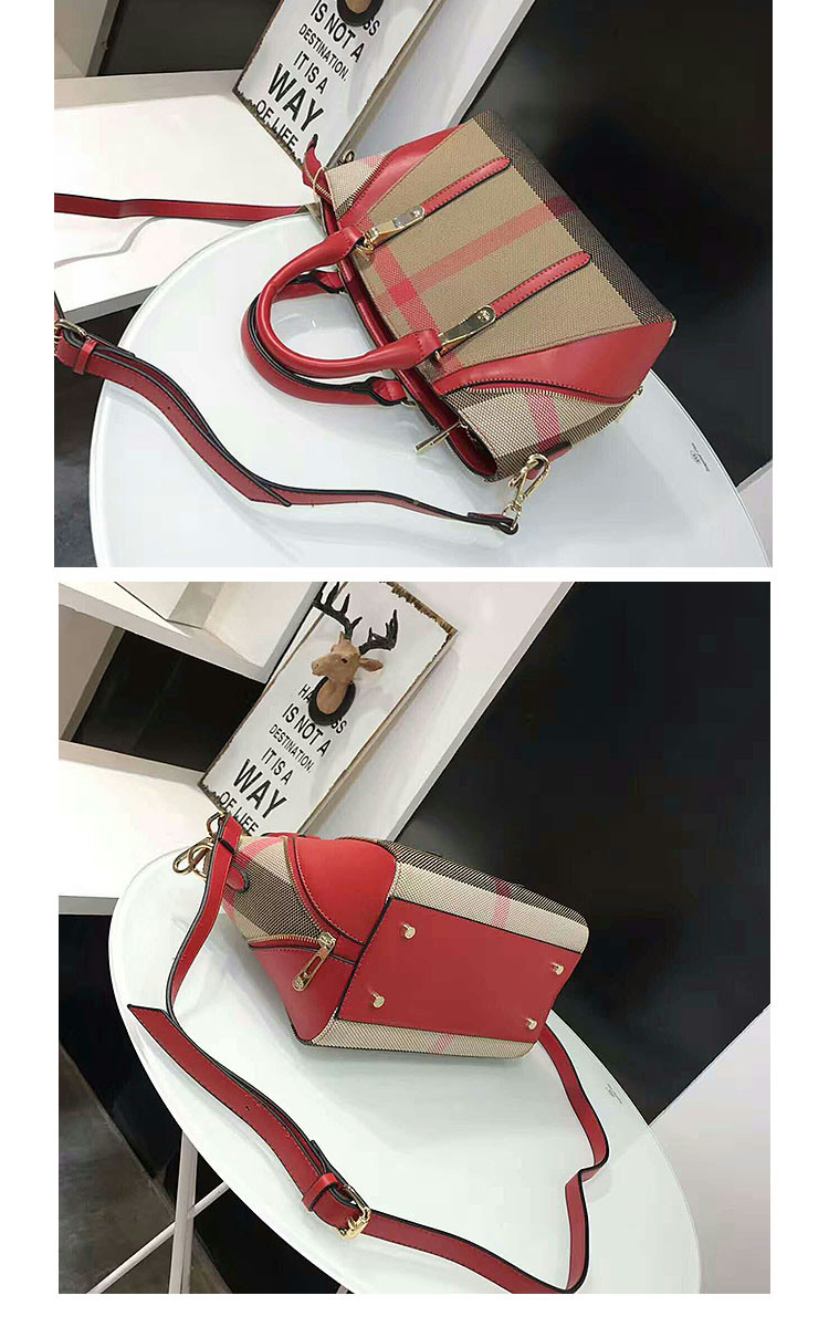 Promotional Bag Fashion Bags Hand Bag Handbags Lady Handbag Leather Handbags Canvas PU Women Bag (WDL0356)