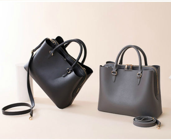 High Quality Women Bag Ladies Handbag Tote PU Leather Handbags Ol Bag (WDL0856)