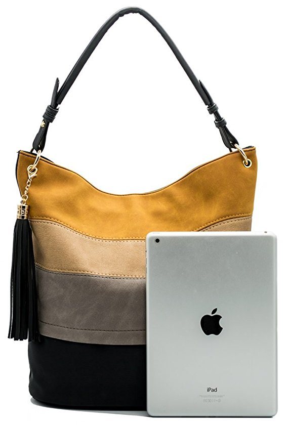 PU Strap Splicing Fashion Hot Sell Large Capacity Promotion Women Bag Popular Handbag (WDL0299)