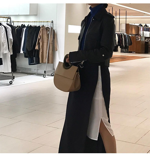 Round Handle Ladies Handbag Women Bag Woman Handbags Fashion Lady Handbags Leather Handbags Designer Handbags (WDL0360)