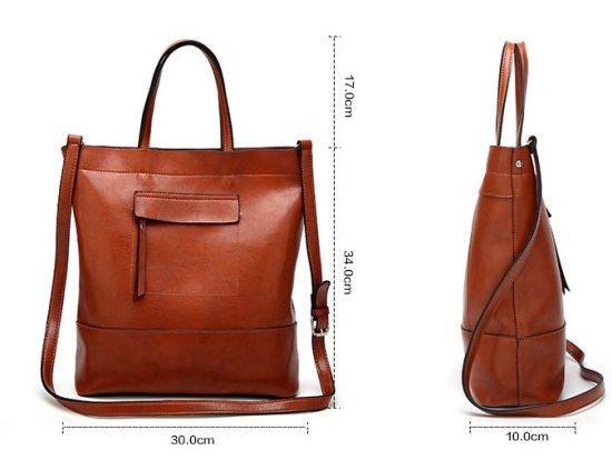 Elegant PU Shiling Handbags OEM/ODM Fashion Lady Mummy Bag (WDL0215)