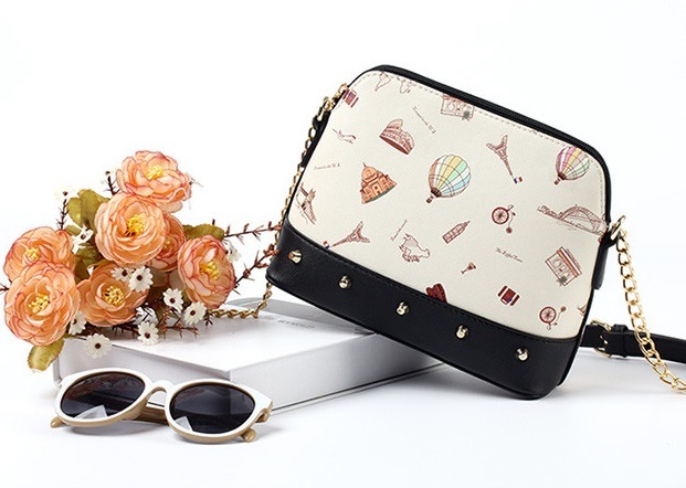 Printing Pattern River Decoration Crossbody Promotion Lady Handbag Cluotch (WDL0230)