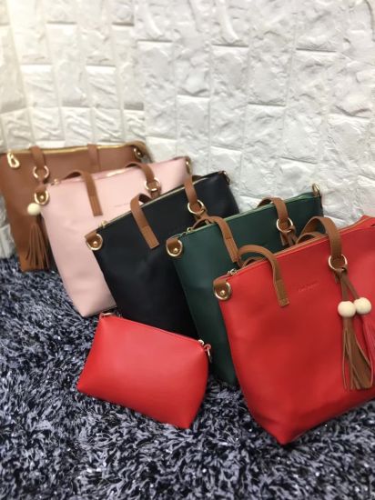 PU Leather Fashion Shiling Make Handbag Promotion Handbag (WDL0107)