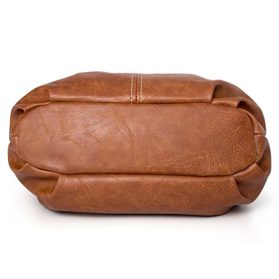 Contrast Stiching Color Fashion PU Lady Shoulder Bag Handbag Designer Handbag (WDL0284)