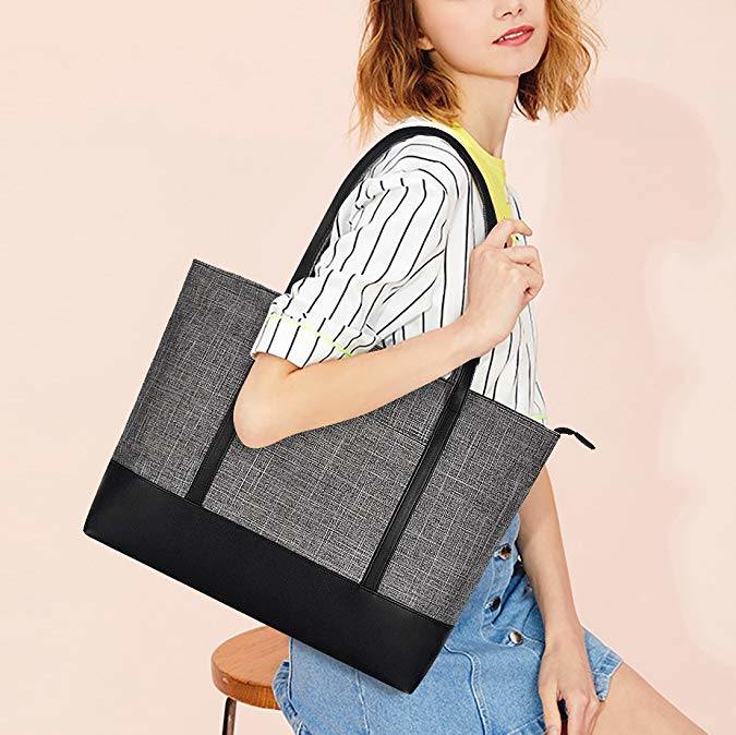 Women Laptop Bag Tote Bag Ladies Business Bag Lady Message Bag Computer Bag Designer Bag Fashion Tote Bag (WDL01438)