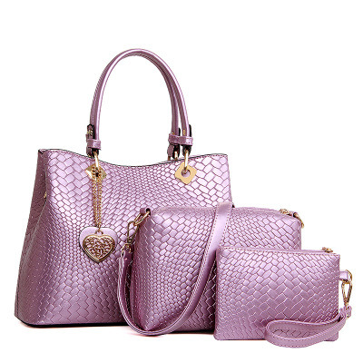 Sets Handbag Ladies Handbag Handbags Clutch Bag Fashion Bag PU Leather Handbags Popular Handbag (WDL01212)