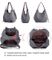 PU Leather Handbags Canvas Handbag Ladies Woven Leather Handbag Lady Shoulder Handbag Fashion Handbags 2018 (WDL0503)