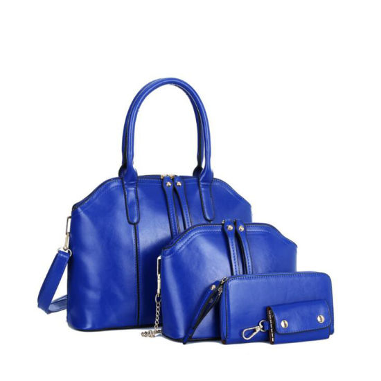 New 4PCS Lady Handbags Women Bags 4in1 Ladies Handbags Set Purse Card Holder (WLD0703)