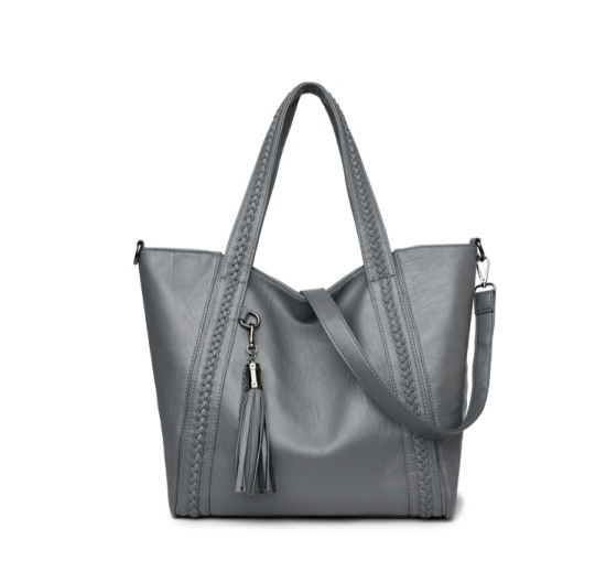 Fashion Lady Bag Women Handbags PU Leather Female Tote (WDL0853)