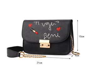 Nice Embroidery Small Fashion Handbag Hot Sell Crossbody Women Bag (WDL0204)