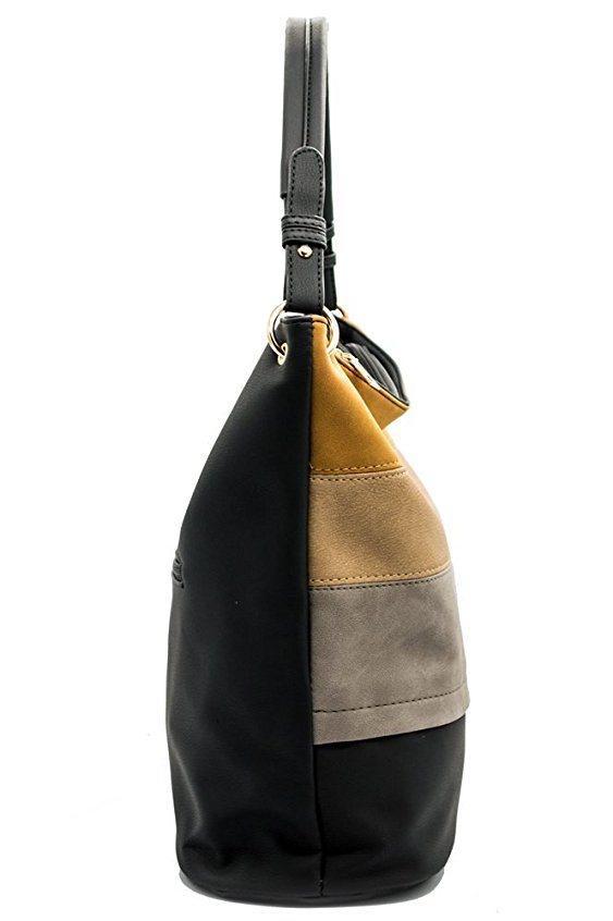 PU Strap Splicing Fashion Hot Sell Large Capacity Promotion Women Bag Popular Handbag (WDL0299)