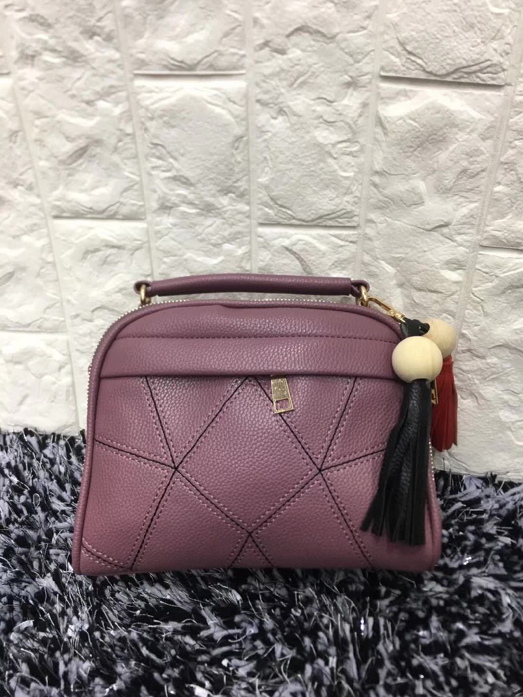 Tassel Women Fashionable Nice Designer Lady Handbag Shoulder Handbag Lady Handbag (WDL099)