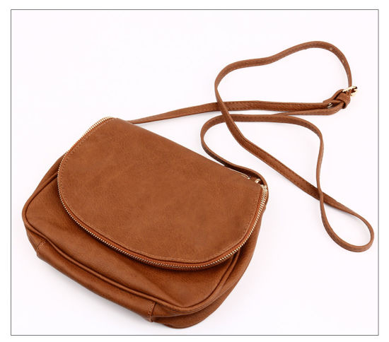 Classic Women Handbag Lady Shoulder Bag PU Leather Crossbody Bag (WDL0947)