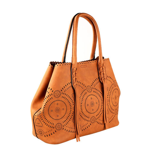 Fashion Women Luxury Tote Ladies Handbags PU Hollow out Summer Bag (WDL0722)