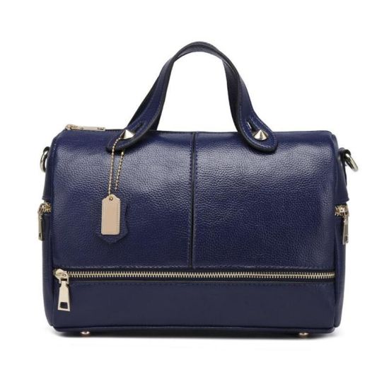 Classic Women Bag Boston Lady Handbags PU Leather Handbag Pillow Bag (WDL0956)