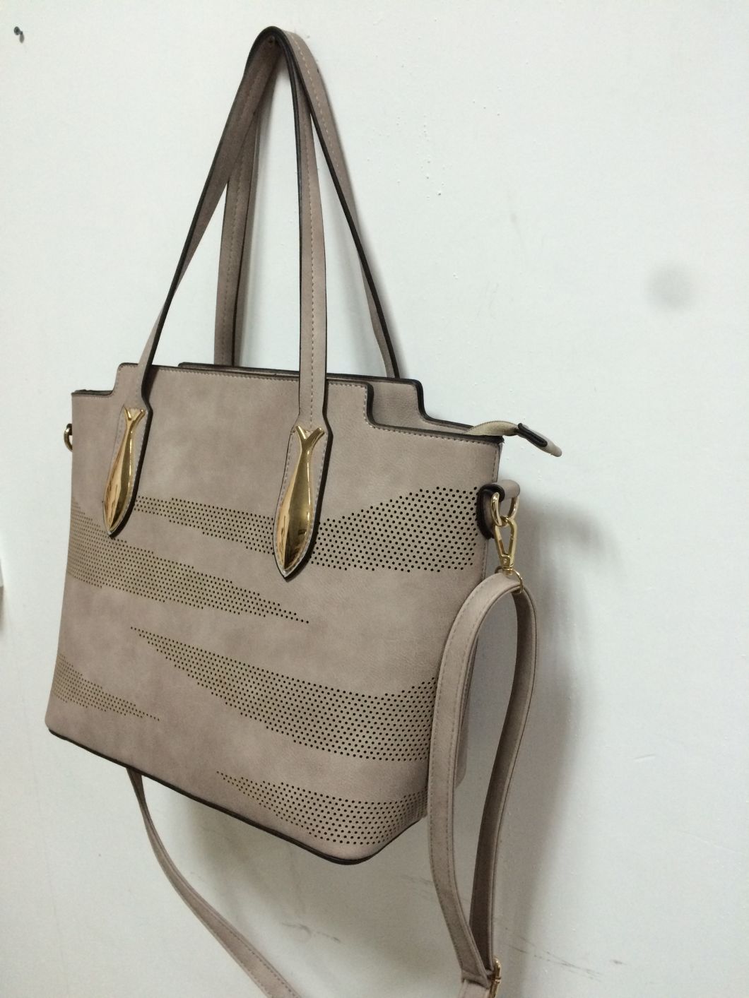 Lady Hand Bag Ladies Bag Sets 2018 Ladies Handbag Fashion Women Laser Handbag Shopping Bag Mummy Bag (WDL01050)