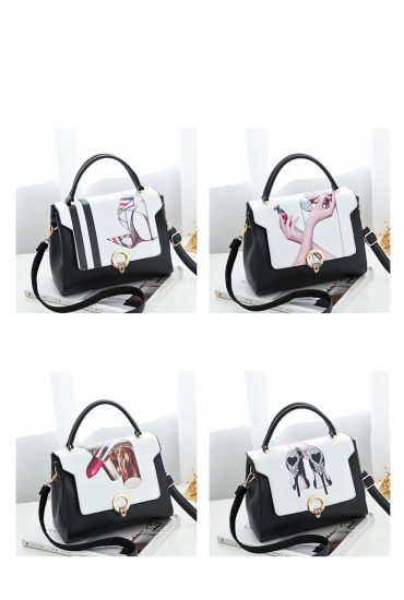 Fashion Lady Handbag Printing Ladies Handbag Women Designer Handbags Lady Hand Bag (WDL0167)
