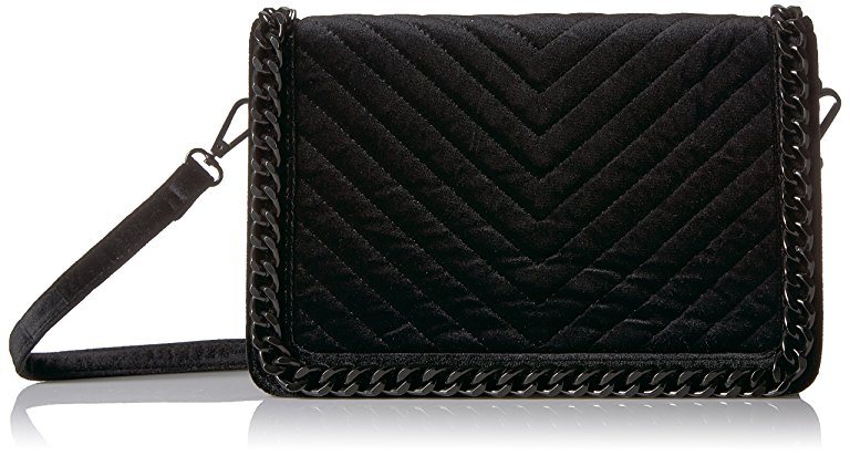 Fashion Lady Stitching Handbag with Chain Decoration Shoulder Bag (WDL0251)