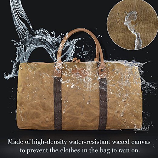 Waterproof Durable Canvas Travel Bag Fashion OEM Travel Bag Big Capacity Handbag (WDL01071)