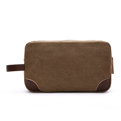 Toilet Bag Canvas Wash Bag Cosmetic Bag Fashion Wash Gargle Bag Travel Toiletry Bag Large Cosmetic Makeup Bag Pouch Clutch Travel Case (WDL01246)