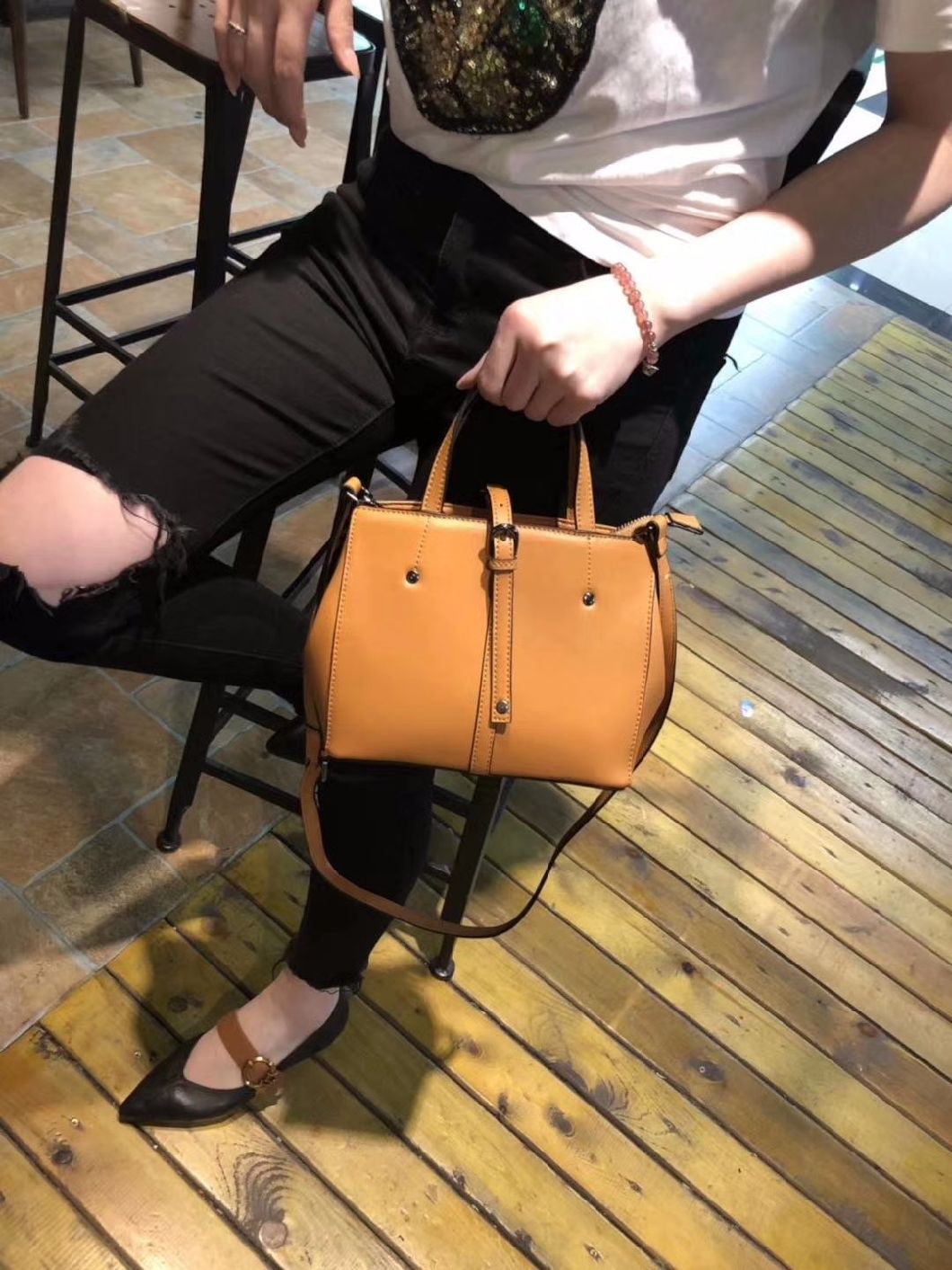 Pupolar Lady Handbag Ladies Handbag Fashion Bag Ladies Bag PU Leather Handbag OEM/ODM Handbags (WDL01149)