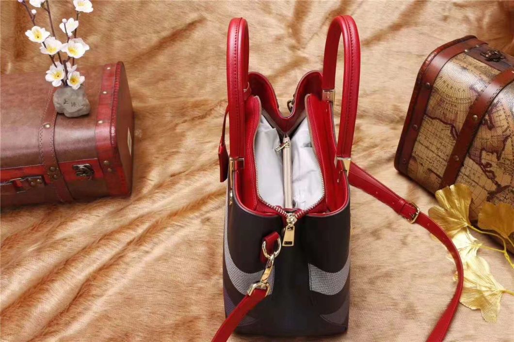 Lady Handbags Wholesale Fashion Handbags Leather Handbags Tote Bag Lady Handbag Woman Handbag (WDL014555)