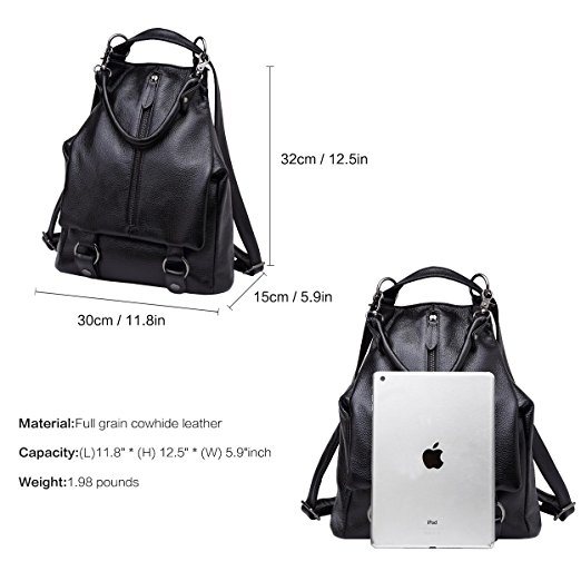 Nice Design PU Leather Lady Student School Hot Sell Backpack High Quality Hot Sell Backpack (WDL0553)