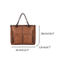 Vintage Messenger Bag Women Bag Lady Business Handbag (WDL0870)