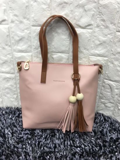 PU Leather Fashion Shiling Make Handbag Promotion Handbag (WDL0107)