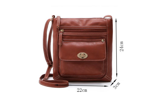 European Style Vintage Women Crossbody Bag PU Leather Messenger Bags (WDL0958)