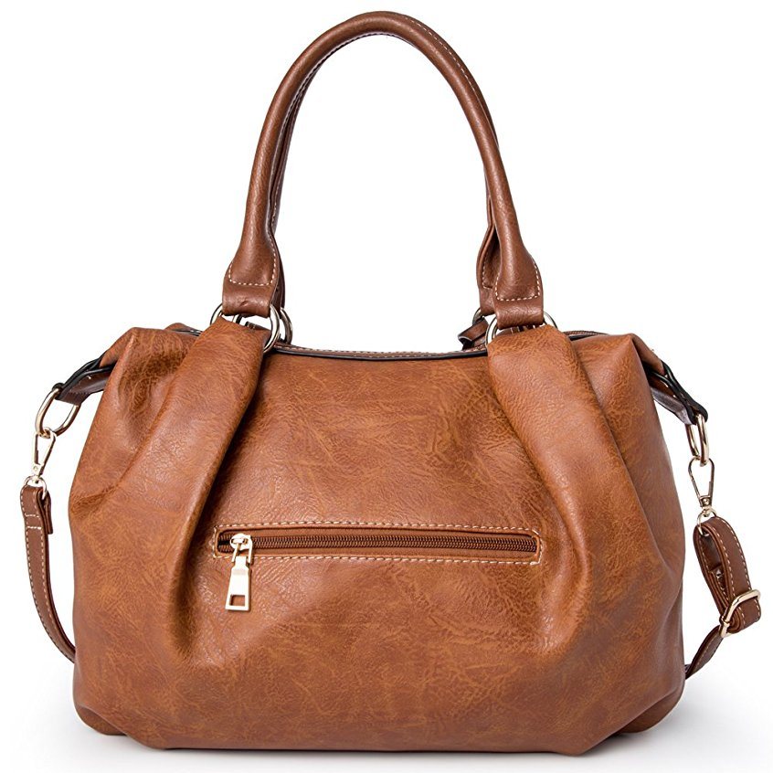 Contrast Stiching Color Fashion PU Lady Shoulder Bag Handbag Designer Handbag (WDL0284)