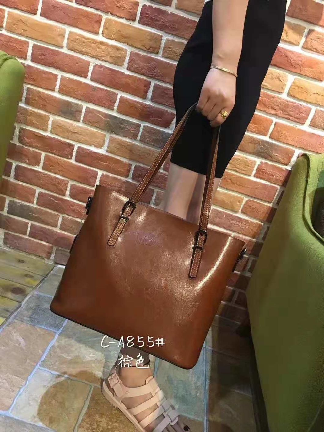 Ladies Handbag Hand Bags High Quality Replica Handbag Black and White Hot Sell Shoulder Lady Bag Simple Women Bag Women Bag Lady Handbag (WDL014563)