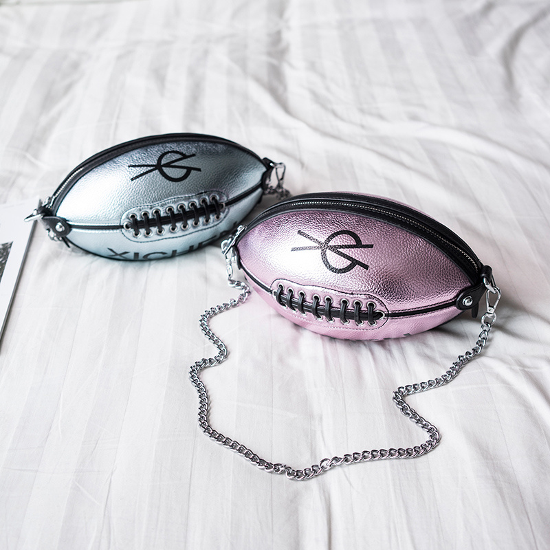 Rugby Bag Lady Handbag Fashion Handbag Woment Football Bag Designer Ladies Handbags (WDL014599)