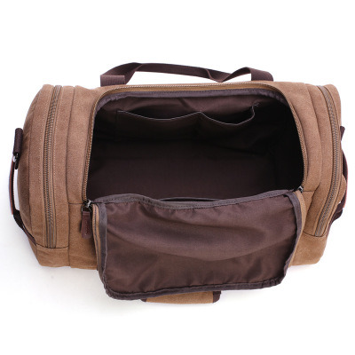 Canvas Travel Bag Big Capacity Durable Waterproof Travel Bag Fashion Canvas Handbag Duffle Bag (WDL01251)