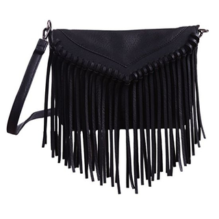 Handbags Popular Lady Handbag Tassel Decorated Flap PU Crossbody Bag Lady Handbag Ladies Bag Ladies Handbags (WDL01143)