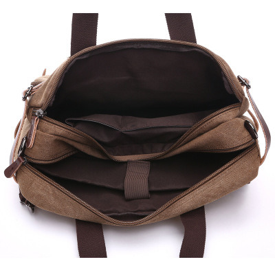 Business Briefcase Laptop Bag for Men Casual Canvas Laptop Bags Classical High Quality Replica Handbag Canvas Handbag (WDL01250)