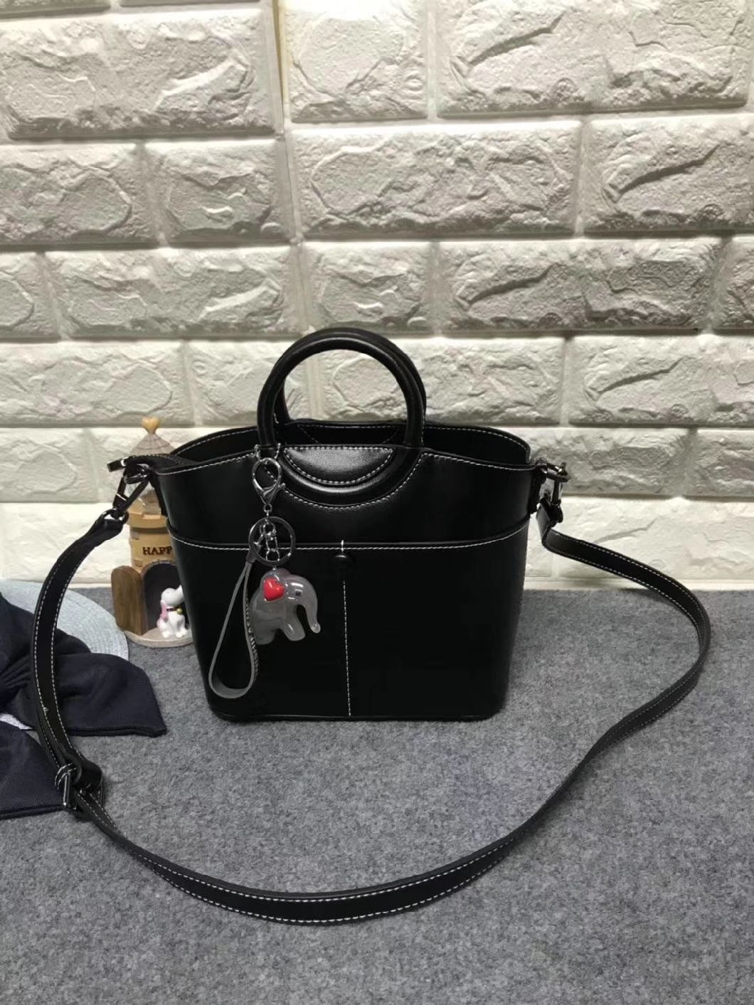 Lady Handbag Female Handbags Fashionable Handbag Ladies Handbag Fashion Bag PVC PU Handbag Ladies Handbag Ladies Handbags (WDL01151)