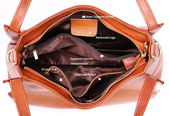 Lychee grain messenger bag for ladies