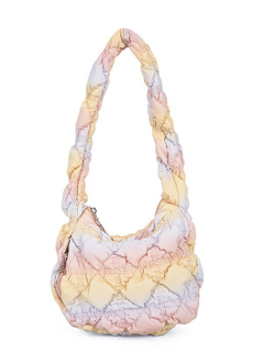 Winter Limited Rainbow Series Small Cloud Shoulder Bag Large Capacity Bubble Bag Dizzy Design Women's Small Bag