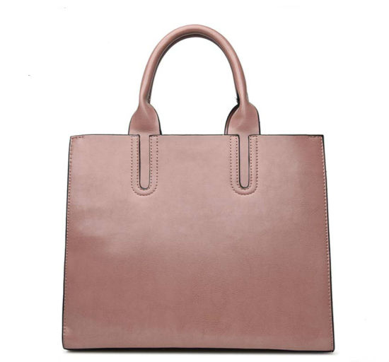 Promotional Ladies Handbags Women Bag Work Tote Chain Store Bag (WDL0704)