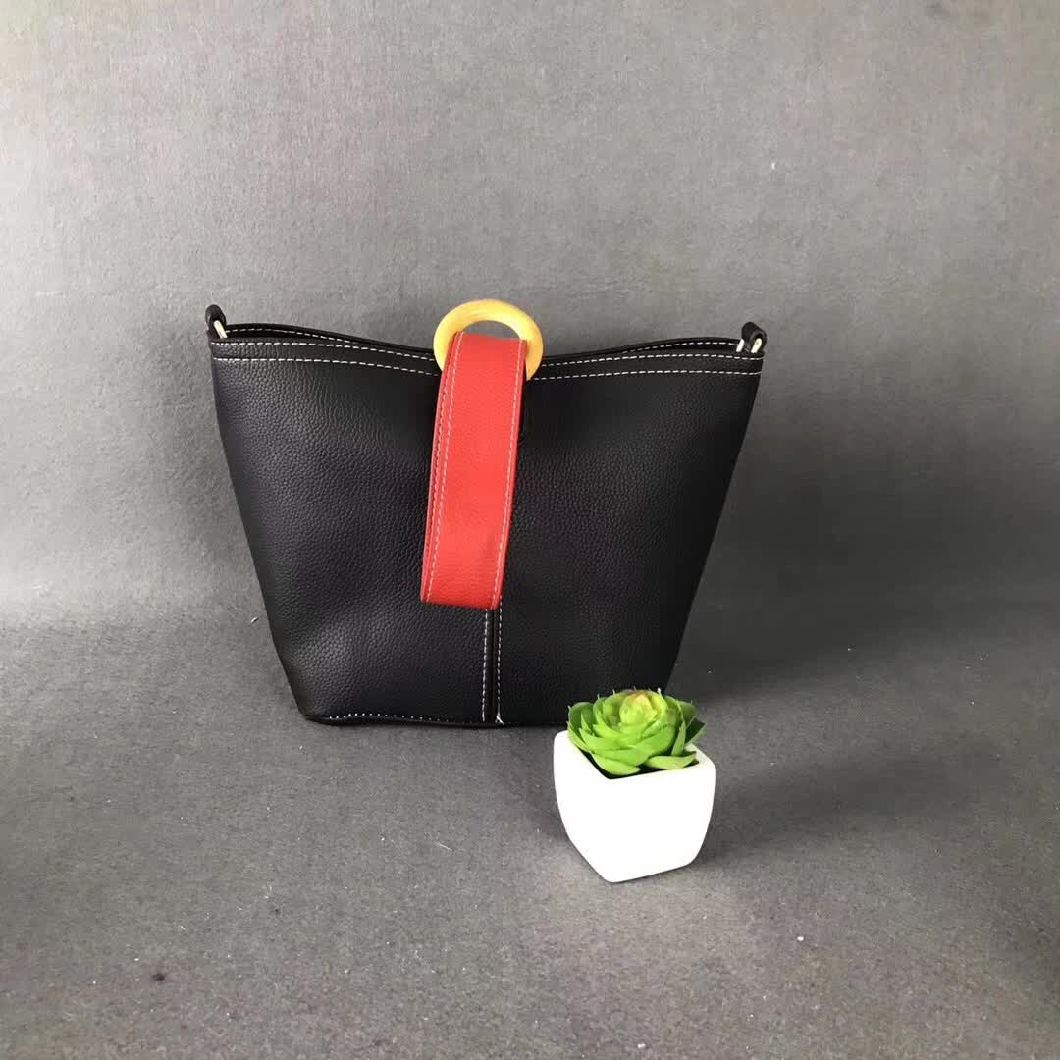 Promotion Fashion Nice Designer Ladies Handbag Women Bag PU Leather Handbags (WDL0091)