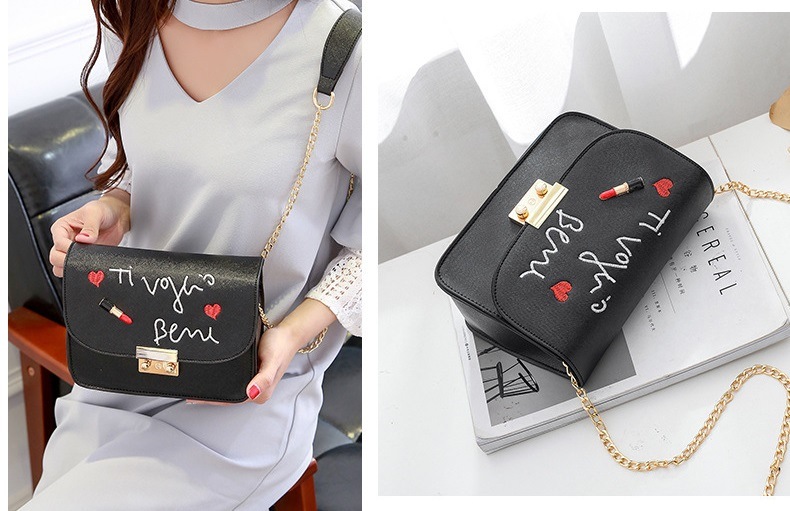 Nice Embroidery Small Fashion Handbag Hot Sell Crossbody Women Bag (WDL0204)