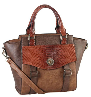 Elegant PU Shiling Handbags OEM/ODM Fashion Lady for Women Casual Bag (WDL0291)