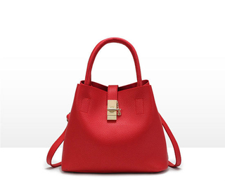 Small Bucket Messenger Bag Girl Shoulder Bag Shopper Bag (WDL0871)