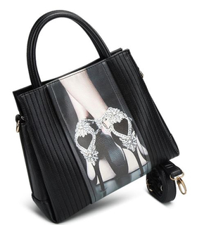 Fashion Printing Lady Handbag Nice Designer High Quality Tote (WDL0123)