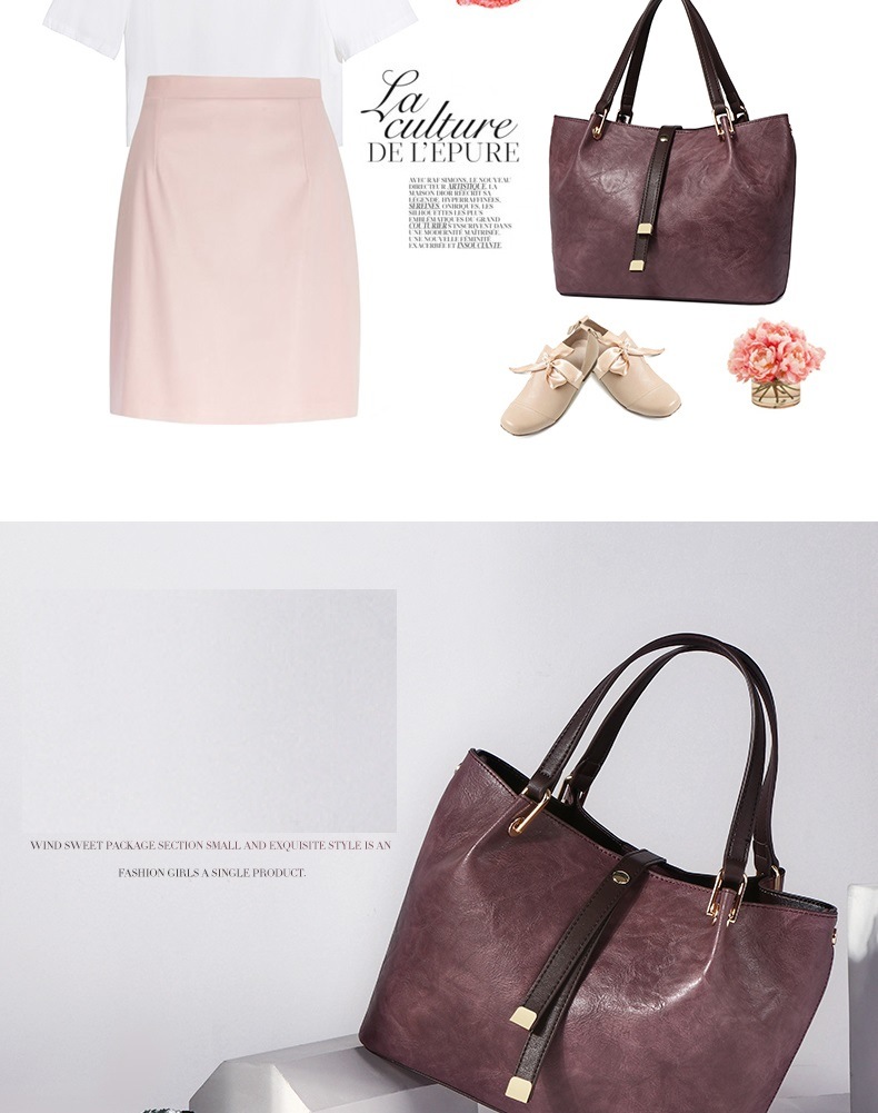 Fashion Lady Tote High Quality Handbag Nice Designer Popular Lady Handbag (WDL0121)