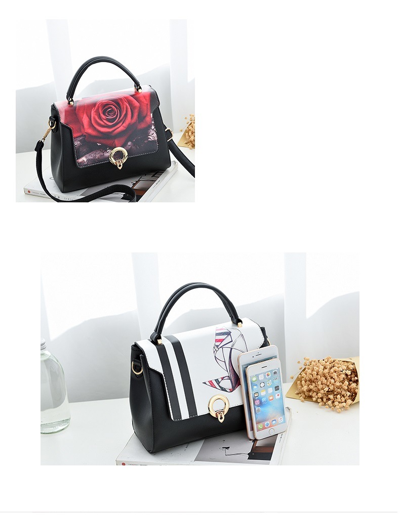 Fashion Lady Handbag Printing Ladies Handbag Women Designer Handbags Lady Hand Bag (WDL0167)